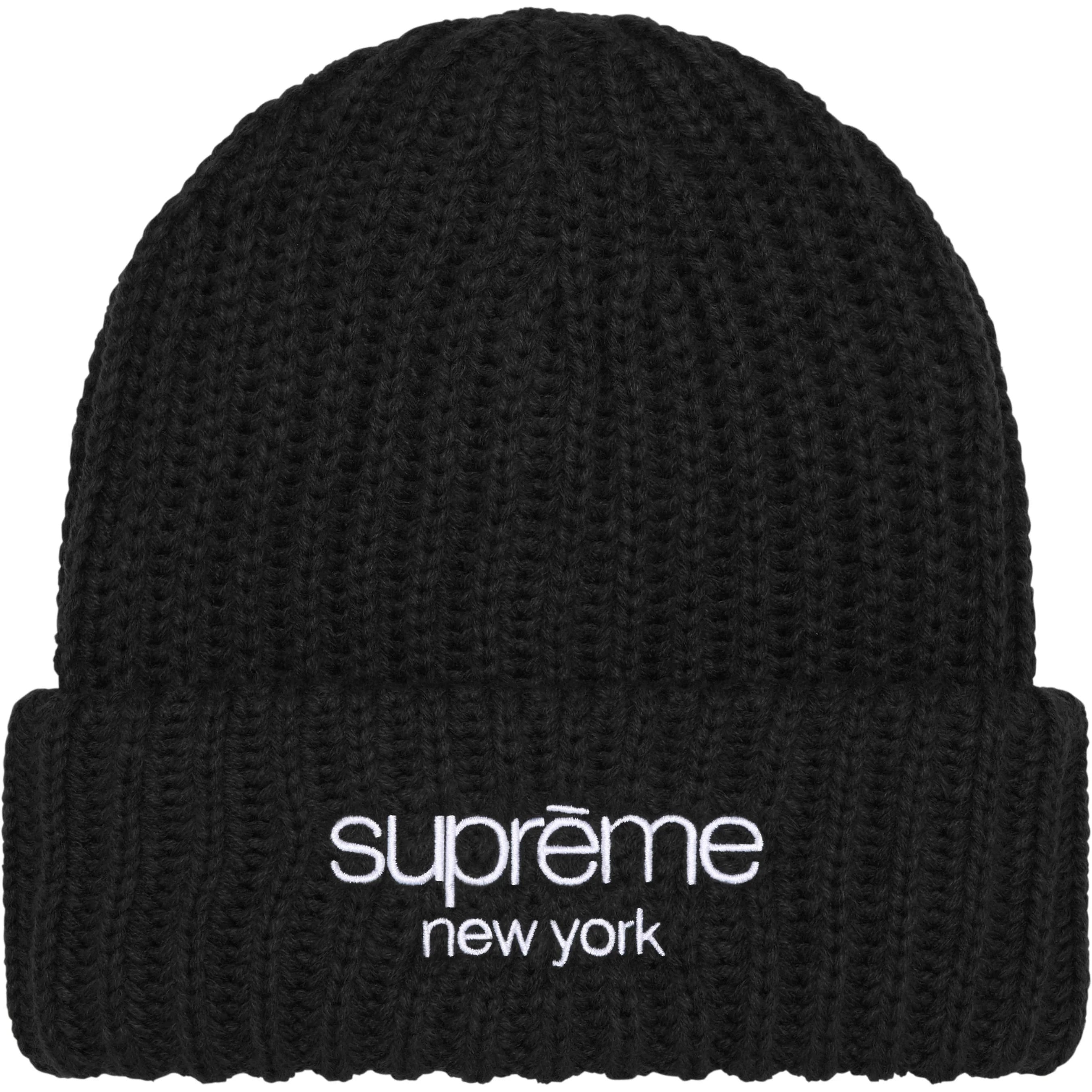 Classic Logo Chunky Ribbed Beanie view 6